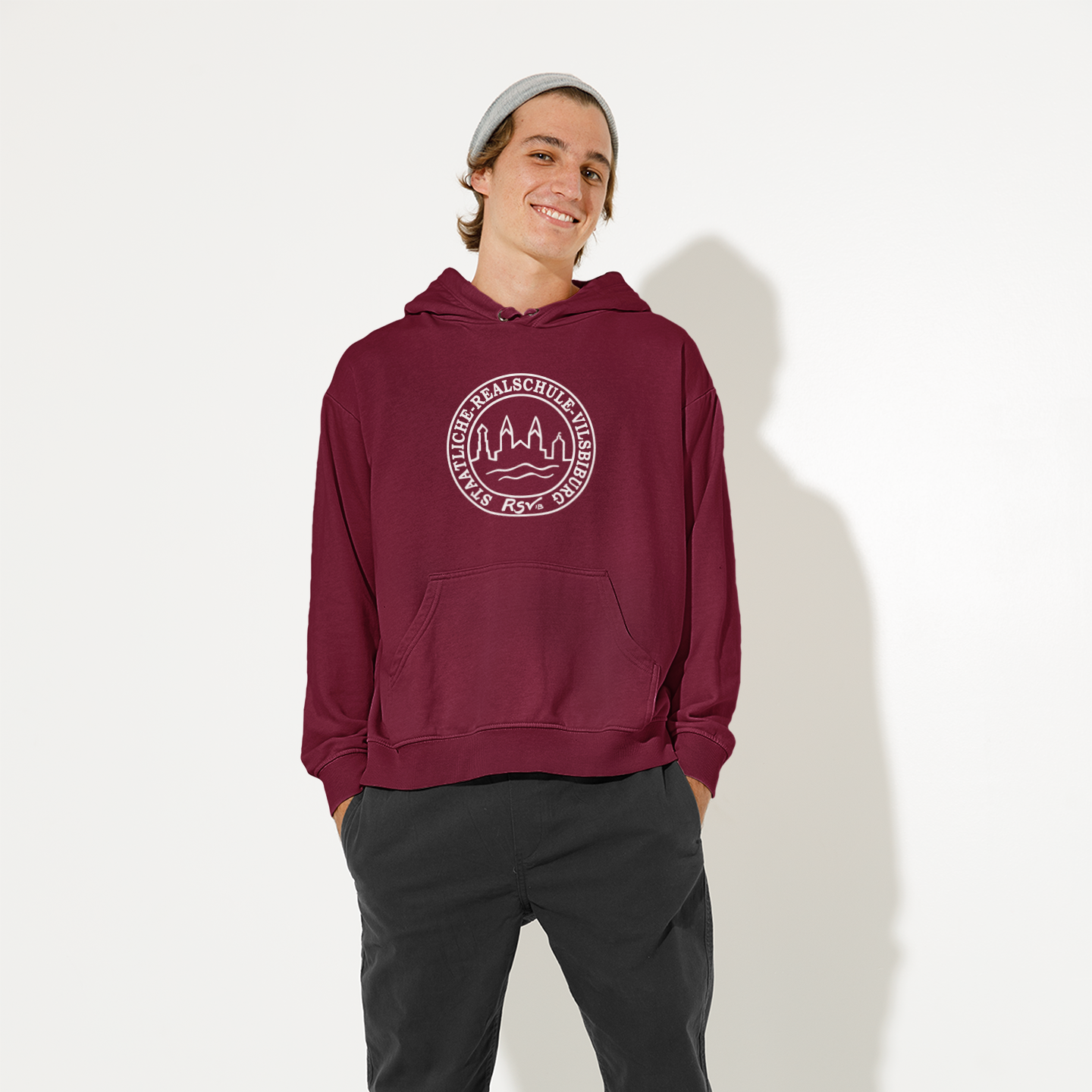 RS Vilsbiburg Organic Bio-Baumwolle Hoodie Big Logo