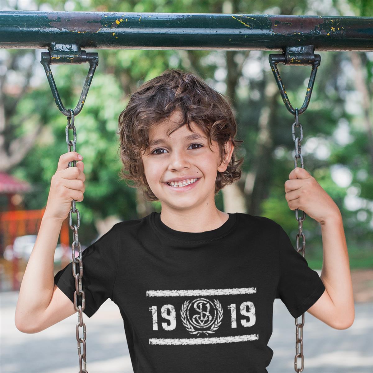 Spiele Landshut Kids T-Shirt 1919 Retro