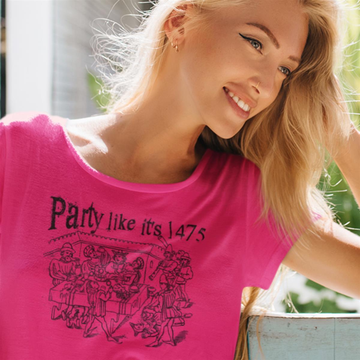Damen T-Shirt LAHO Party Landshuter Hochzeit
