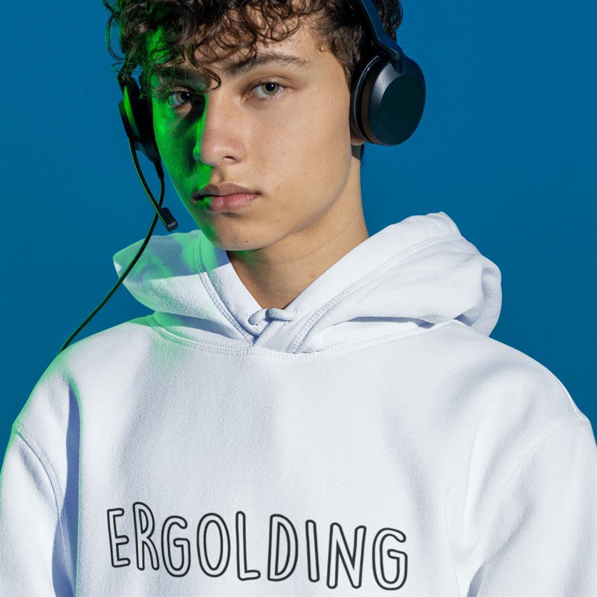 Realschule Ergolding Organic Bio-Baumwolle Hoodie Men/Unisex Double Print