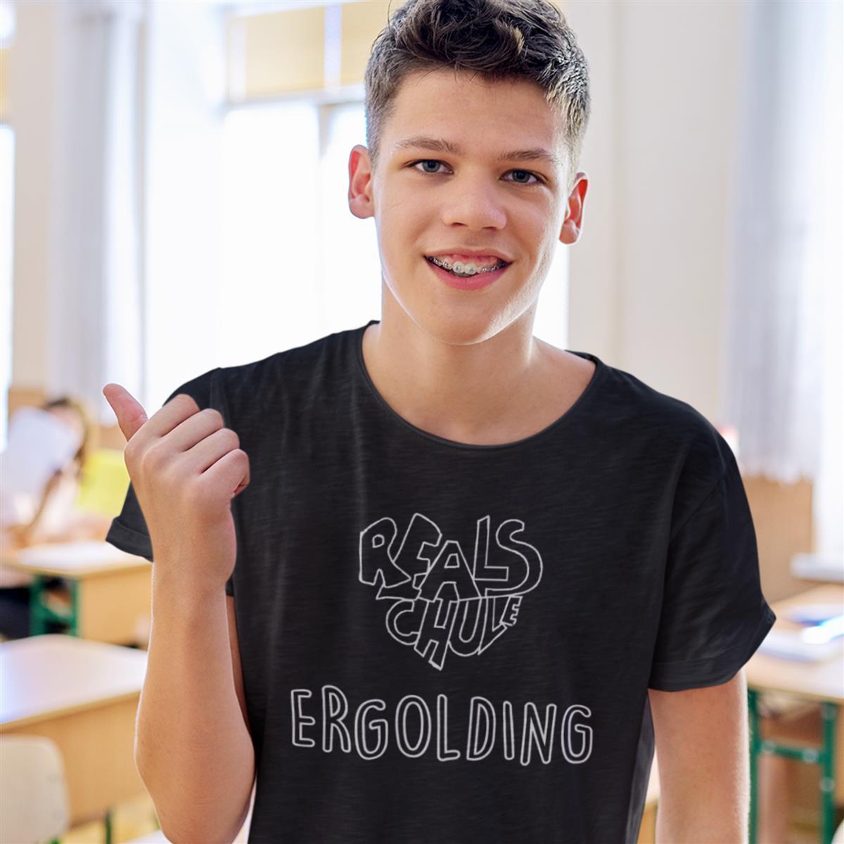 Realschule Ergolding Organic Bio-Baumwolle T-Shirt Men/Unisex Big Logo