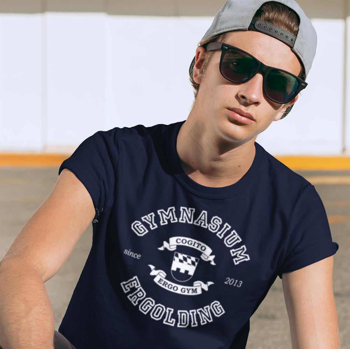 Gymnasium Ergolding Fairtrade Bio-Baumwolle T-Shirt Men/Unisex
