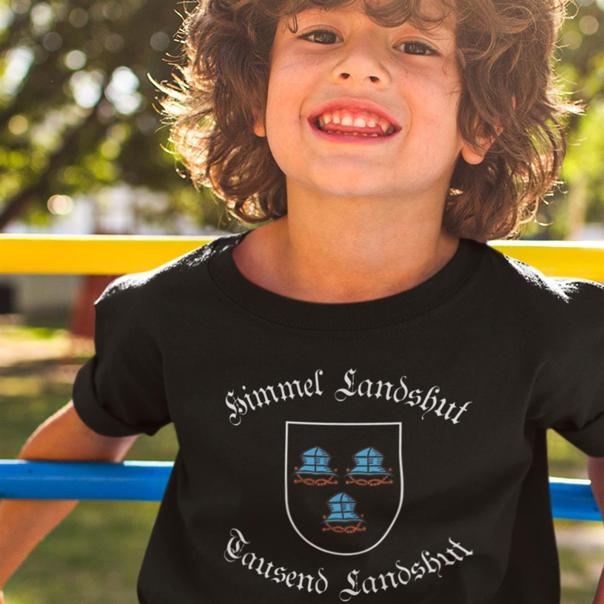 Kinder T-Shirt LAHO Himmel Landshut Tausend Landshut Landshuter Hochzeit