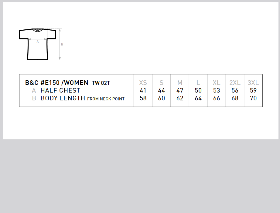 Gymnasium Ergolding Standard Bio-Baumwolle T-Shirt Ladies