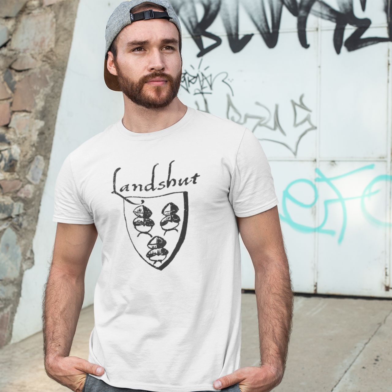 T-Shirt LAHO altes Wappen Landshuter Hochzeit