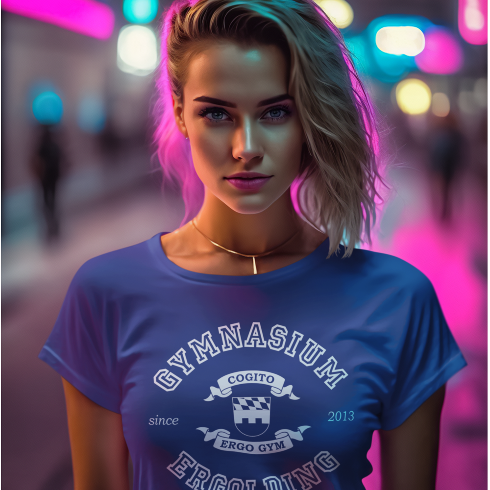 Gymnasium Ergolding Fairtrade Bio-Baumwolle T-Shirt Ladies