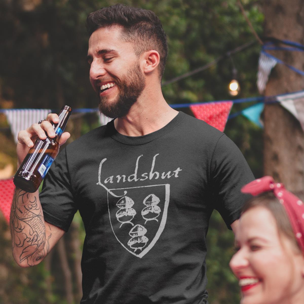 T-Shirt LAHO altes Wappen Landshuter Hochzeit