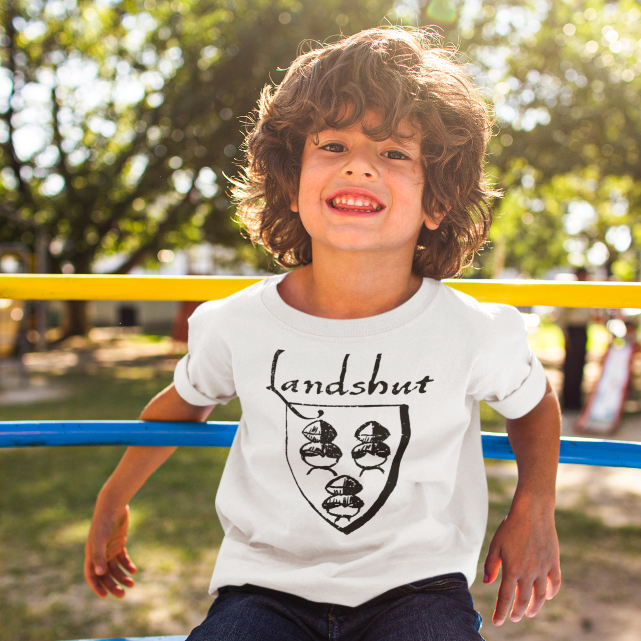 Kinder T-Shirt LAHO altes Wappen Landshuter Hochzeit