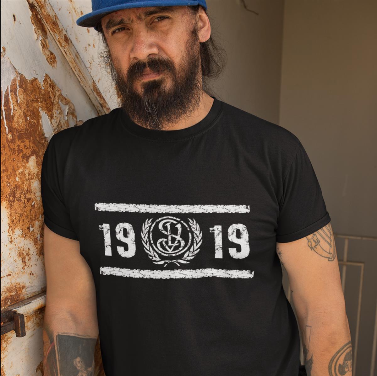 Spiele Landshut Unisex Bio-Baumwolle T-Shirt 1919 Retro