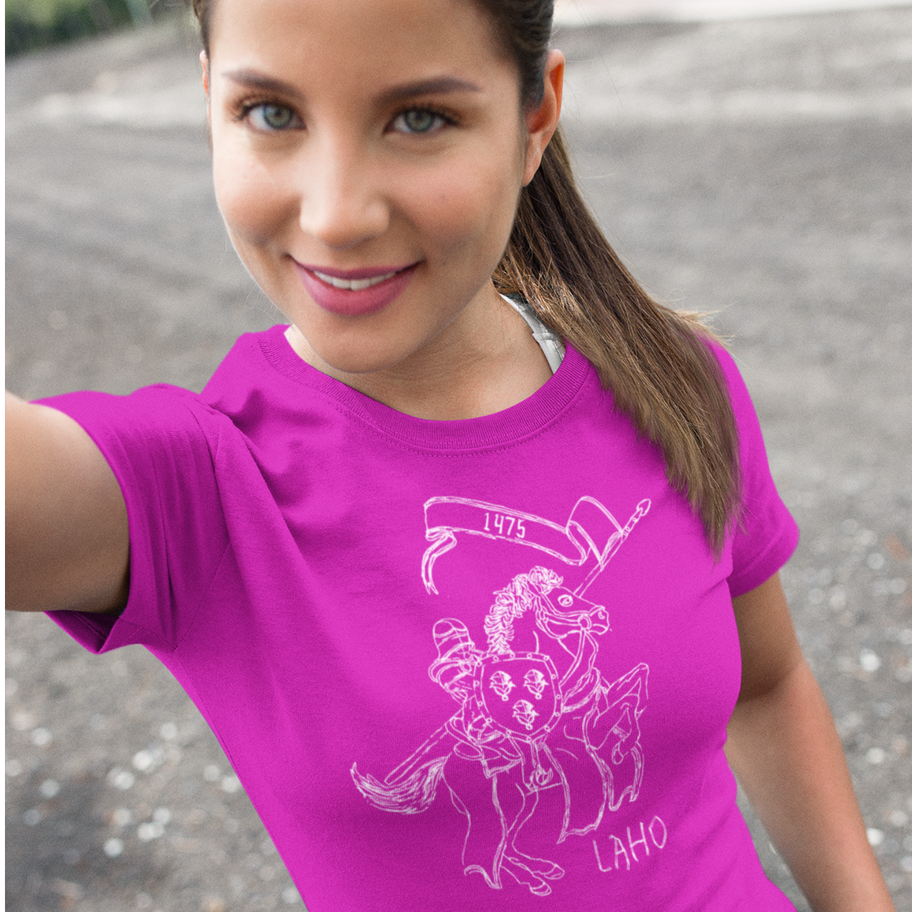 Damen T-Shirt LAHO Strichritter Landshuter Hochzeit