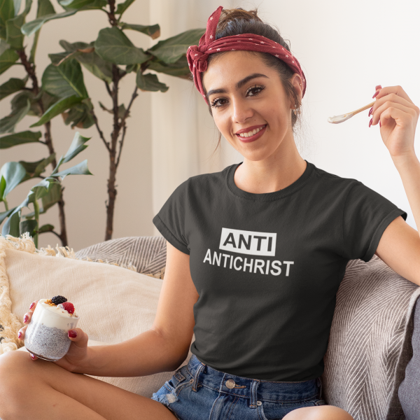 Anti Antichrist Girly Shirt
